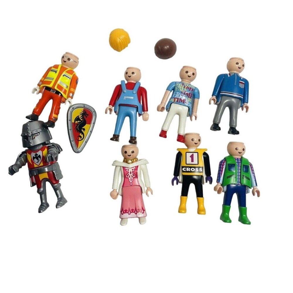 Lot Parts Only Play Mobil Figures Replacement Pieces
